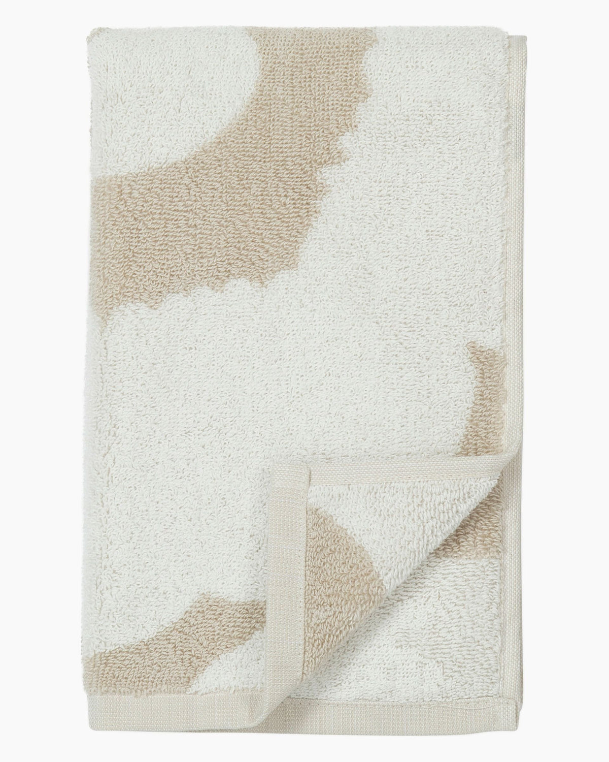 Marimekko Unikko Towel | Beige & White