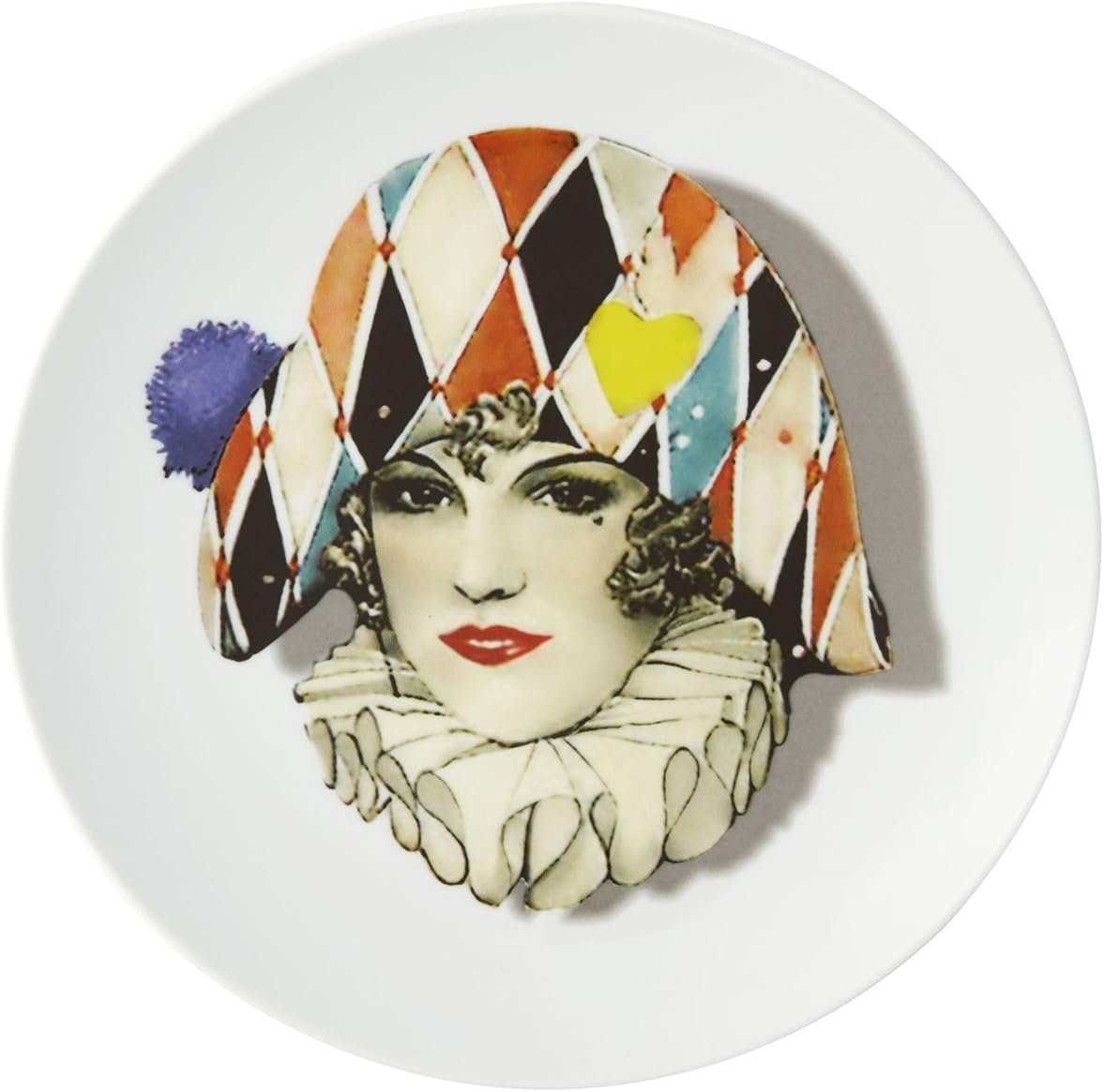 Christian Lacroix Love Who You Want Dessert Plate | Miss Harlequin