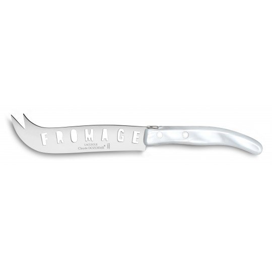 Laguiole Berlingot XXL Cheese Knife | White Handle