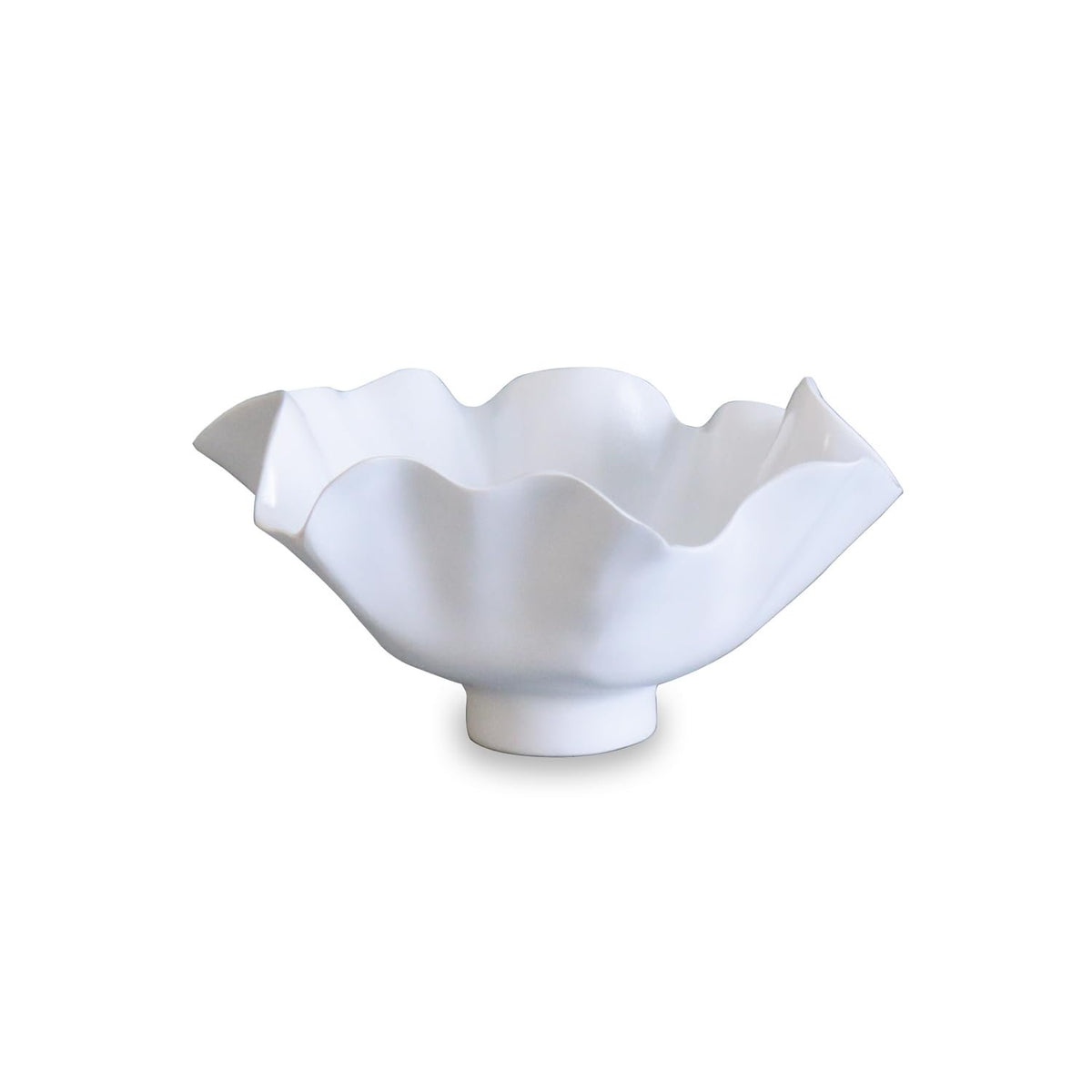 Beatriz Ball VIDA Bloom Small Deep Bowl | White | 8.5"