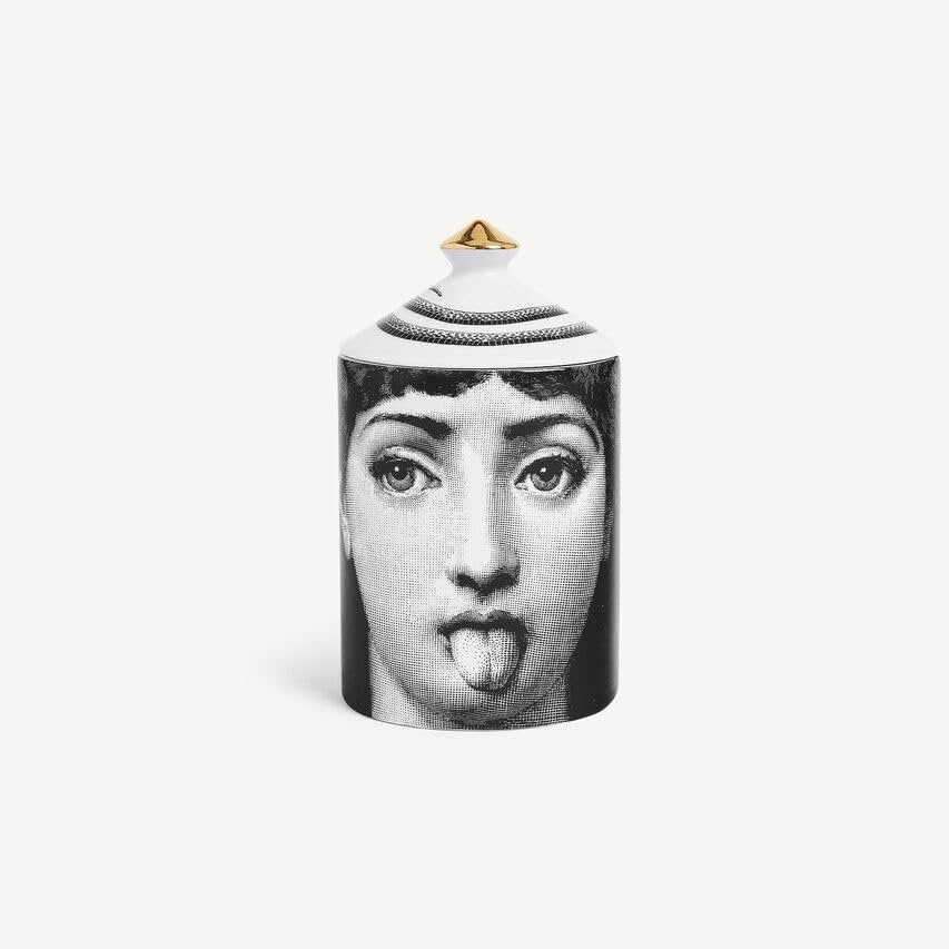 Fornasetti Profumi Fornasetti Scented Burlesque Gold Candle, Gold/Multi, One Size