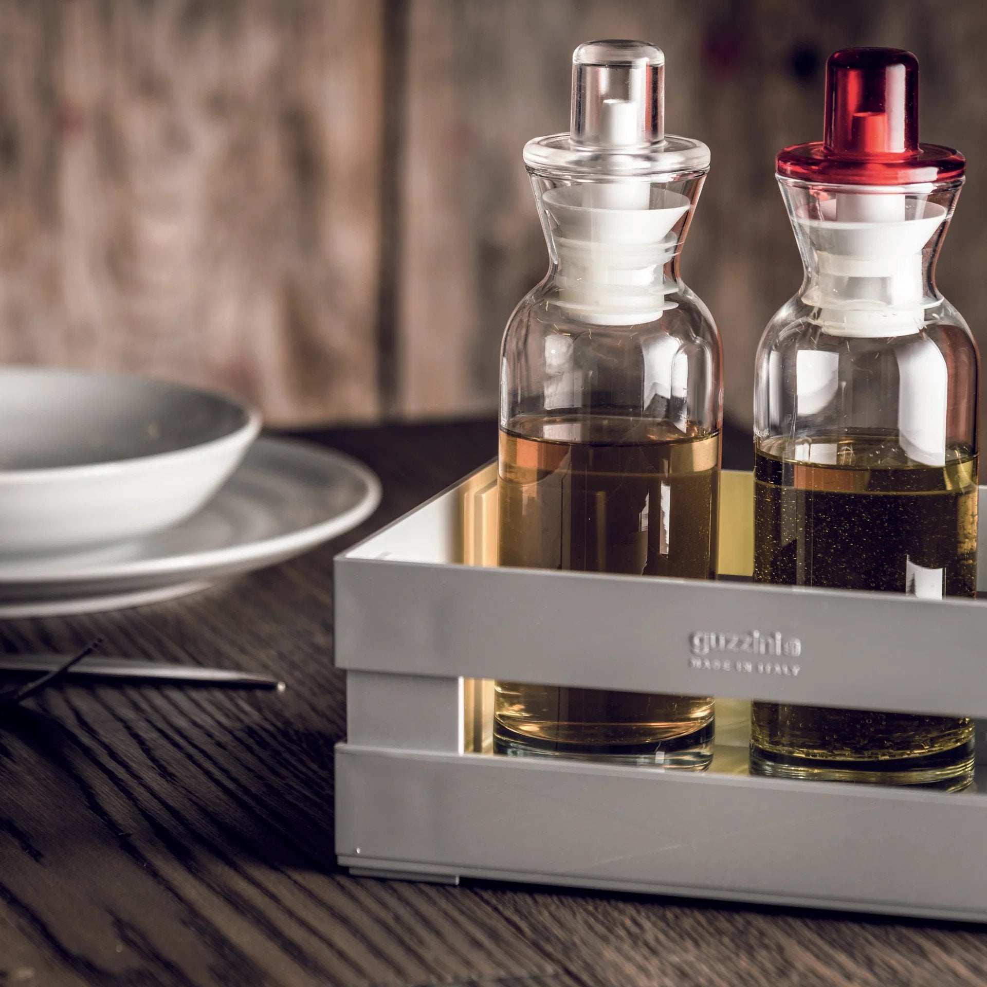 Cruet Perfect Dressing Preparation Oil & Vinegar Bottle - Thumbnail 4