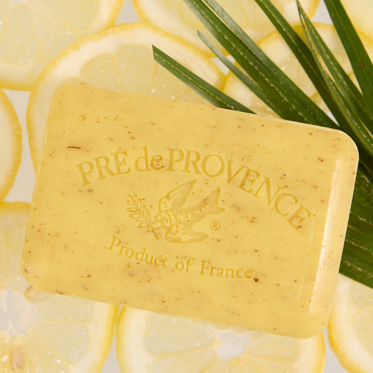 Pre de Provence Lemongrass Soap Bar packaging, made in France