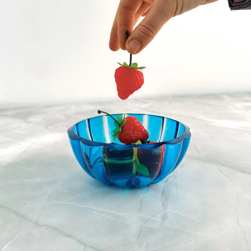 Dolcevita Outdoor Medium Serving Bowl | Turquoise