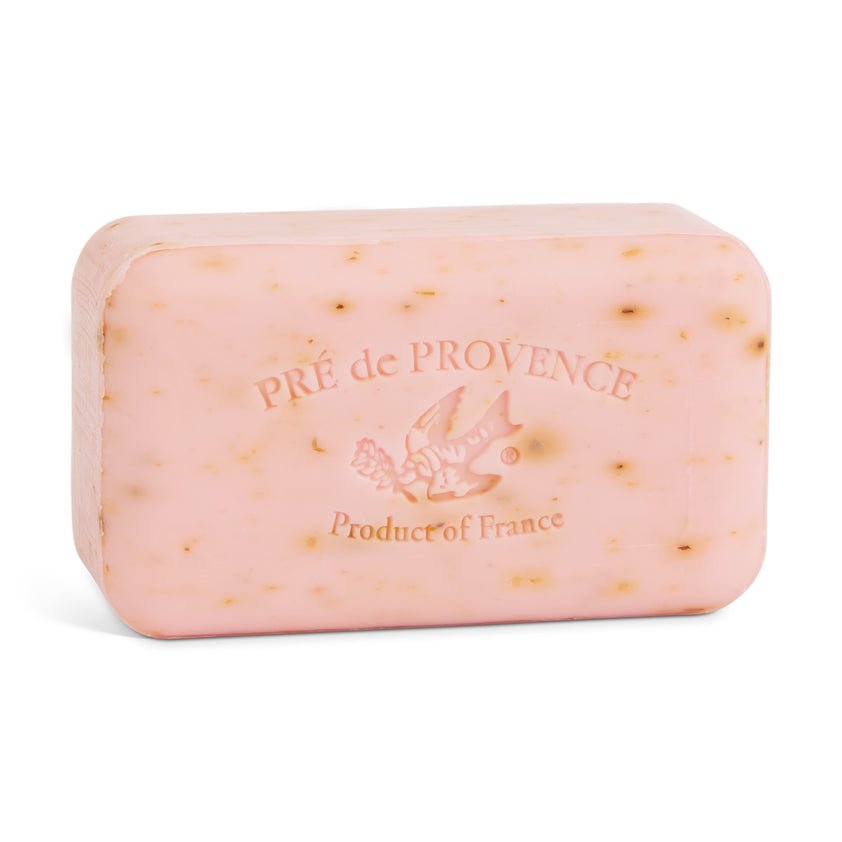 Pre de Provence Rose Petal Soap Bar Quad-Milled Shea Butter | Set of 12