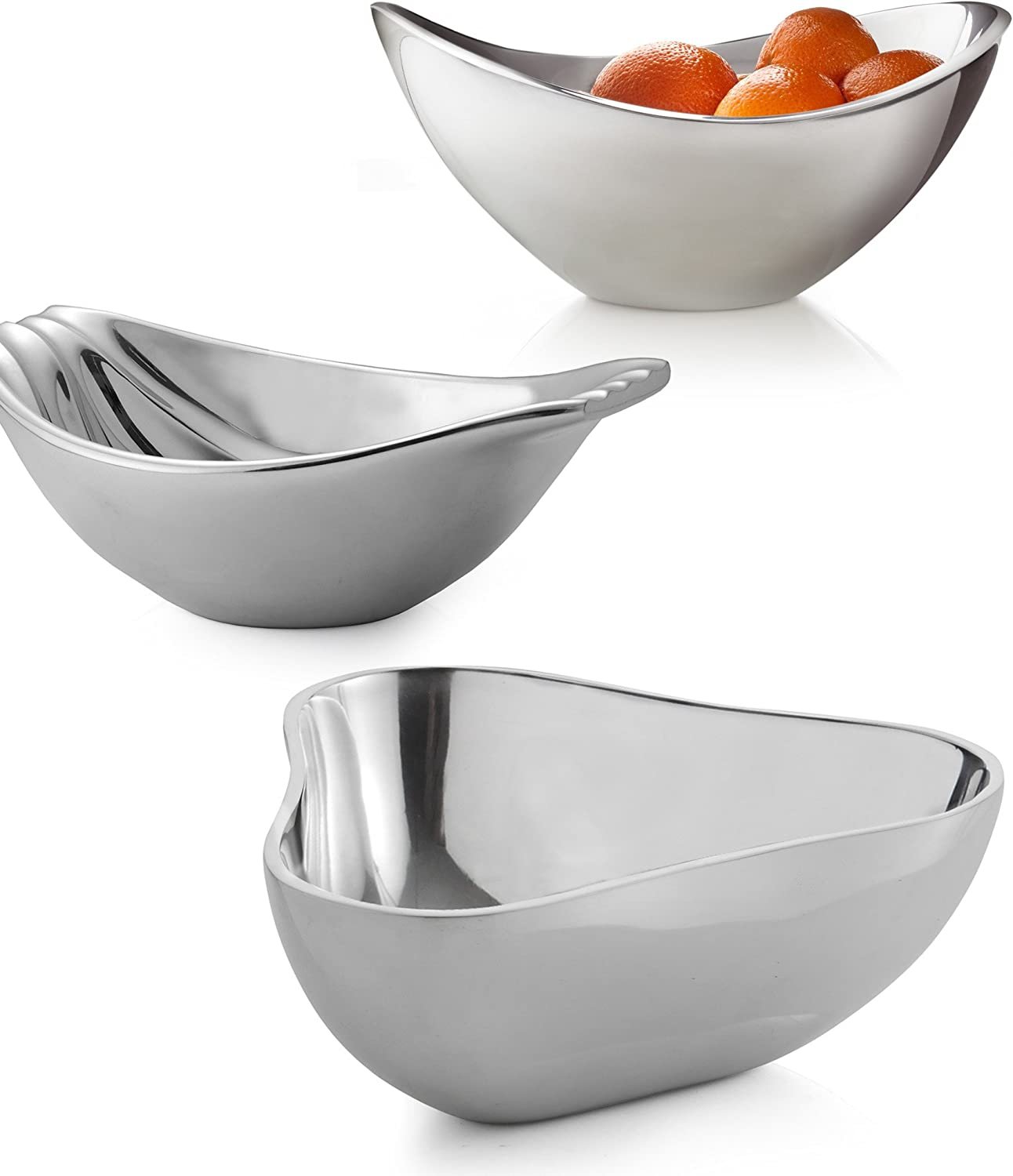 Nambe Butterfly Salad Bowl - Thumbnail 3