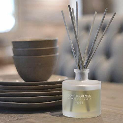 Rathbornes Dublin Dawn Luxury Reed Diffuser 200ml (Davana & Raspberry)