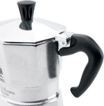 Bialetti Moka Express Coffee Espresso Maker | Silver (6 Cups)