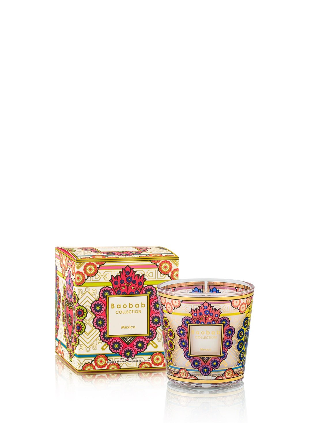 Baobab Mexico Scented Candle My First Baobab | Mexico Fragrances of Blackcurrant, Freesia & Cedar