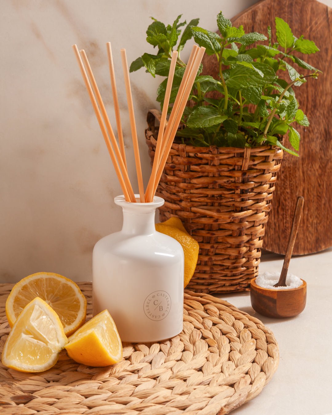 Castelbel Sardine Reed Diffuser | Sea Salt & Lemon | 250ml