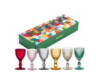 Vista Alegre Bicos Sweet Liquor Cordials | Set of 6