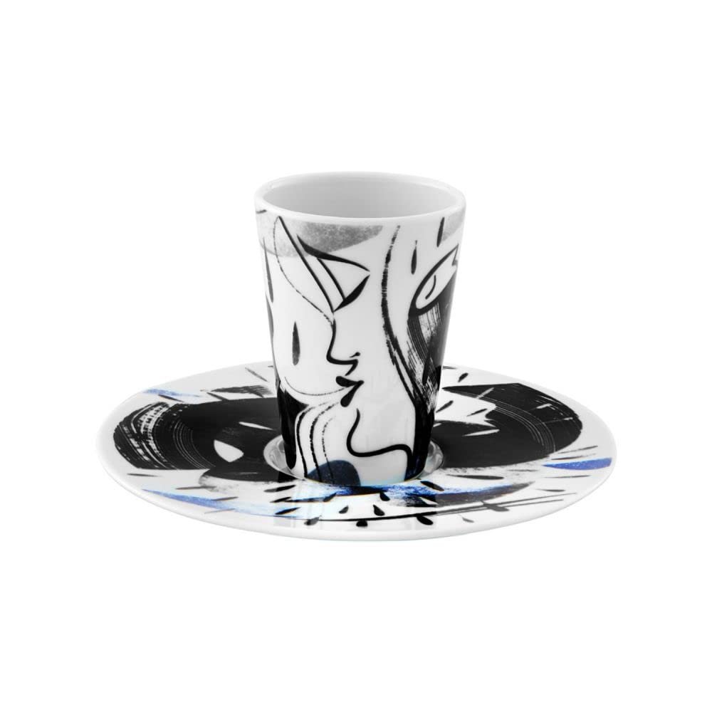Escape Goat Espresso Cup & Saucer XXII