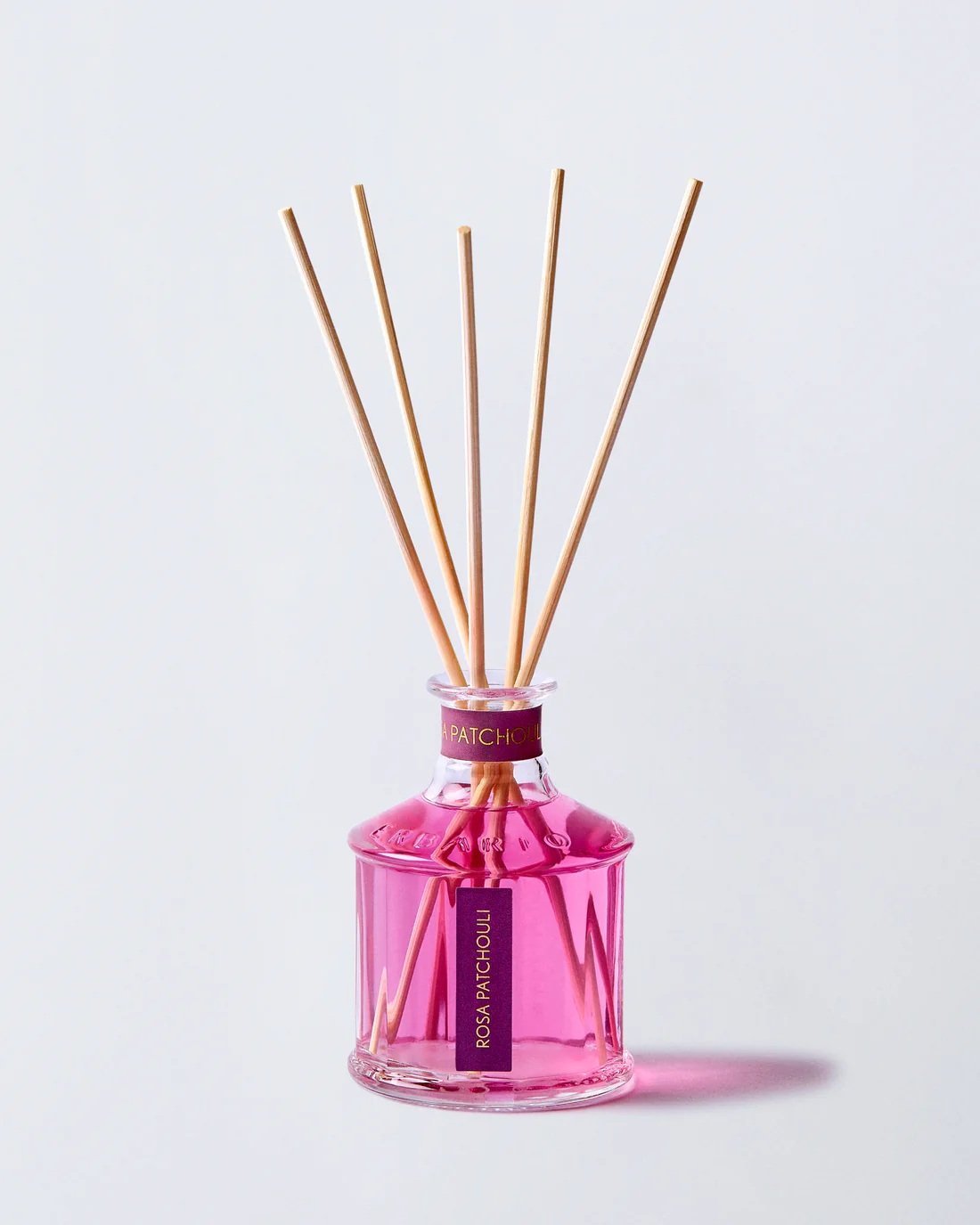 Luxury Italian Reed Diffuser – Rosa Patchouli Floral and Spicy Aroma for Home