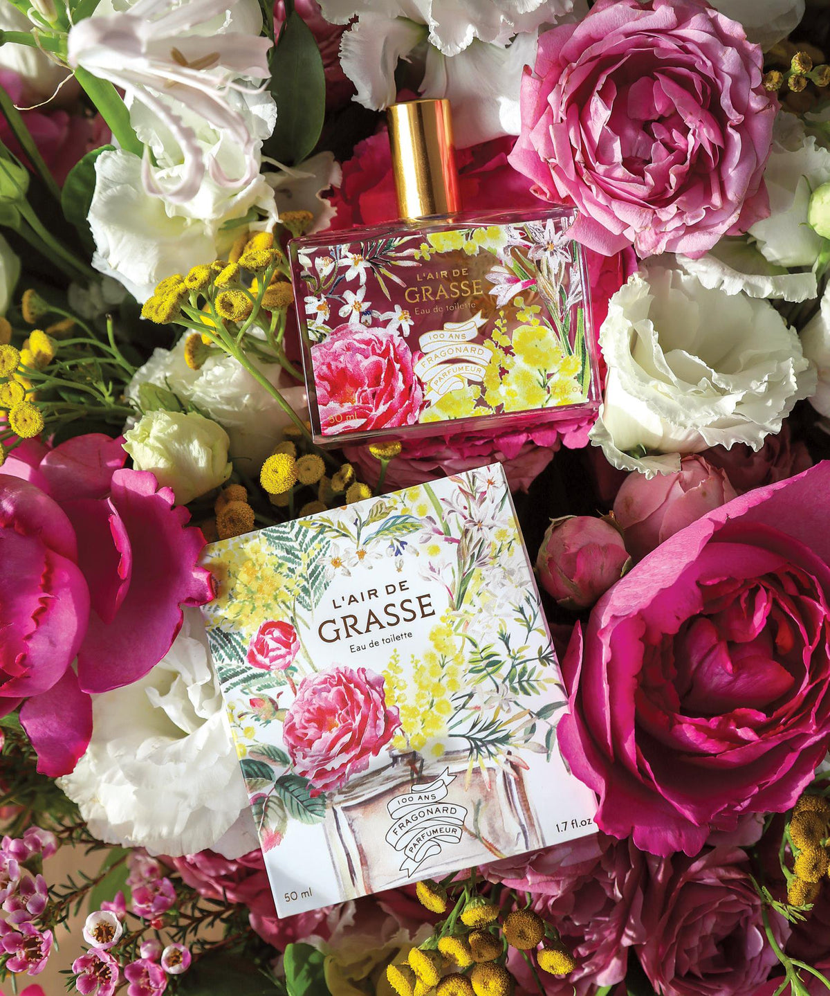 Fragonard L'Air de Grasse | Rose Jasmine Iris | 50ml EDT