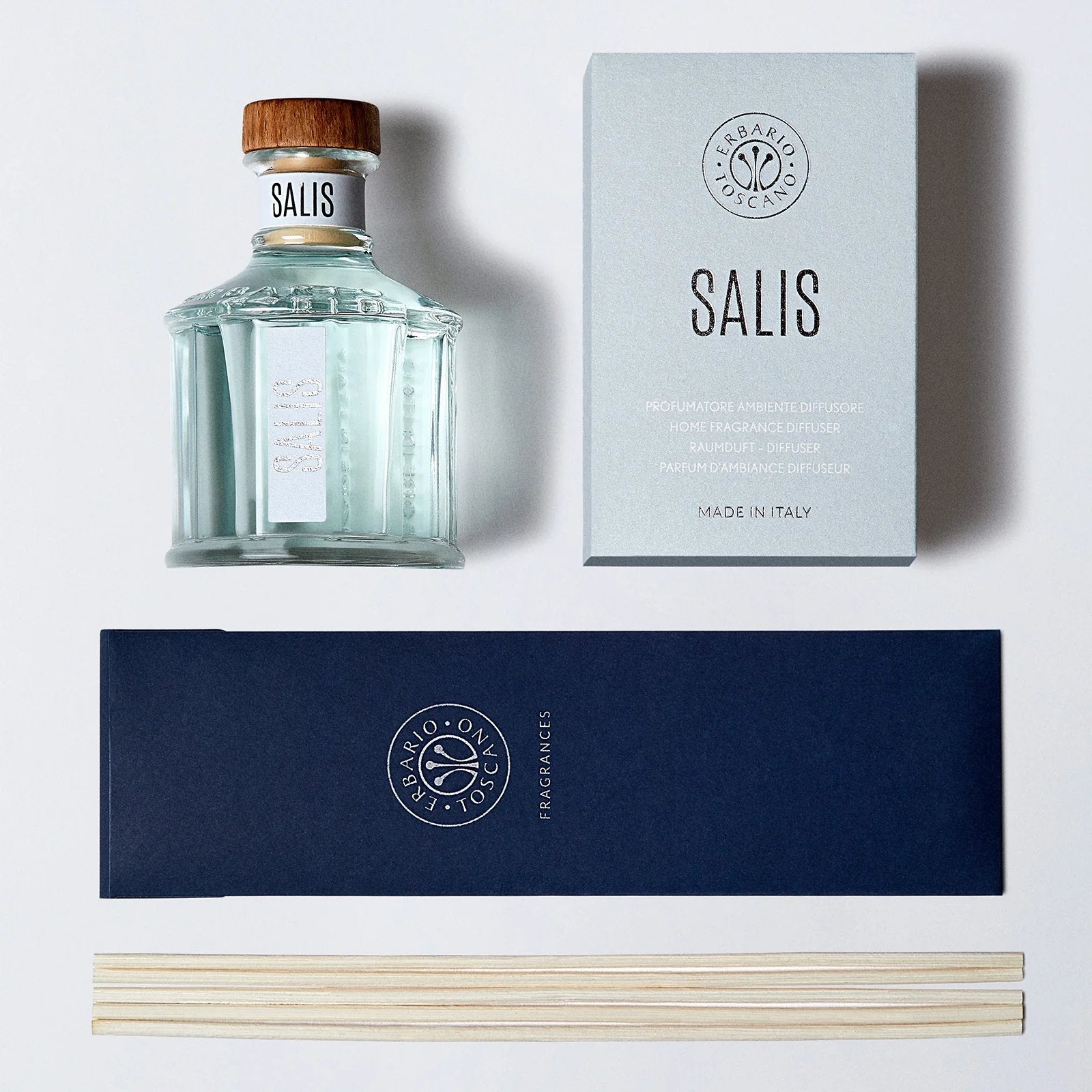 Erbario Toscano Salis Home Fragrance Diffuser | Ocean Breeze Scent