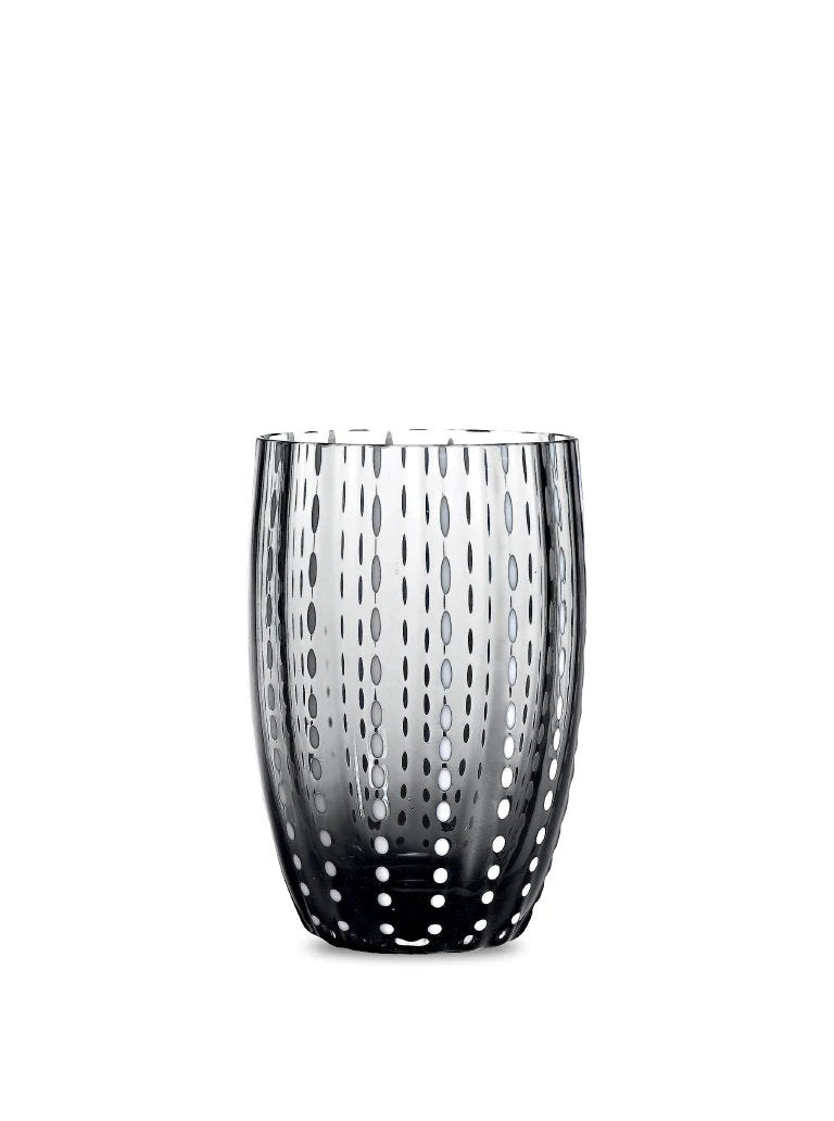 Zafferano Perle Beverage Glasses (16oz) | Set of 6
