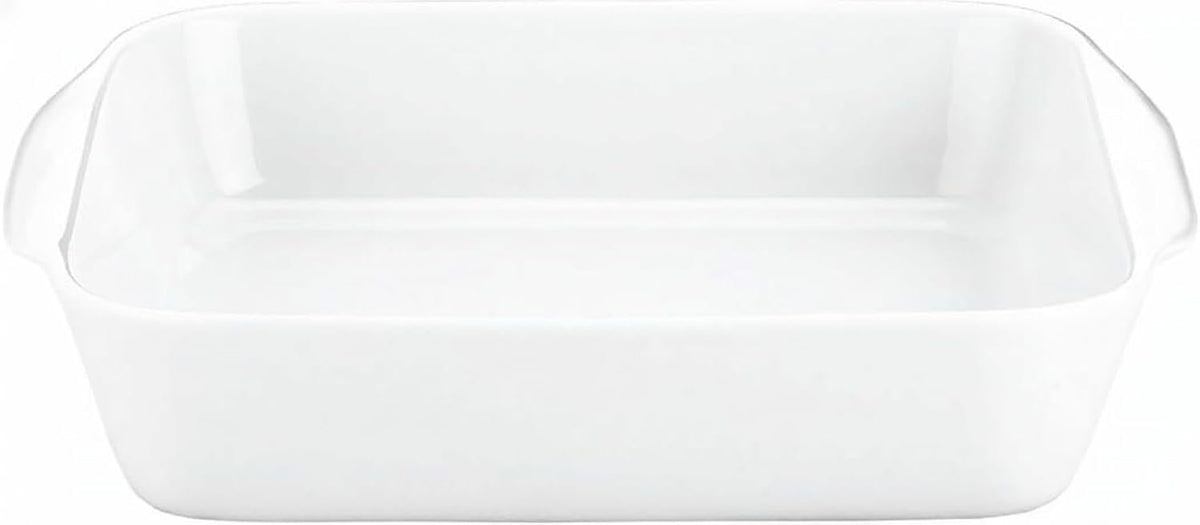 Pillivuyt Porcelain 2-Cup Square Baker, Small - 5-1/2-Inch