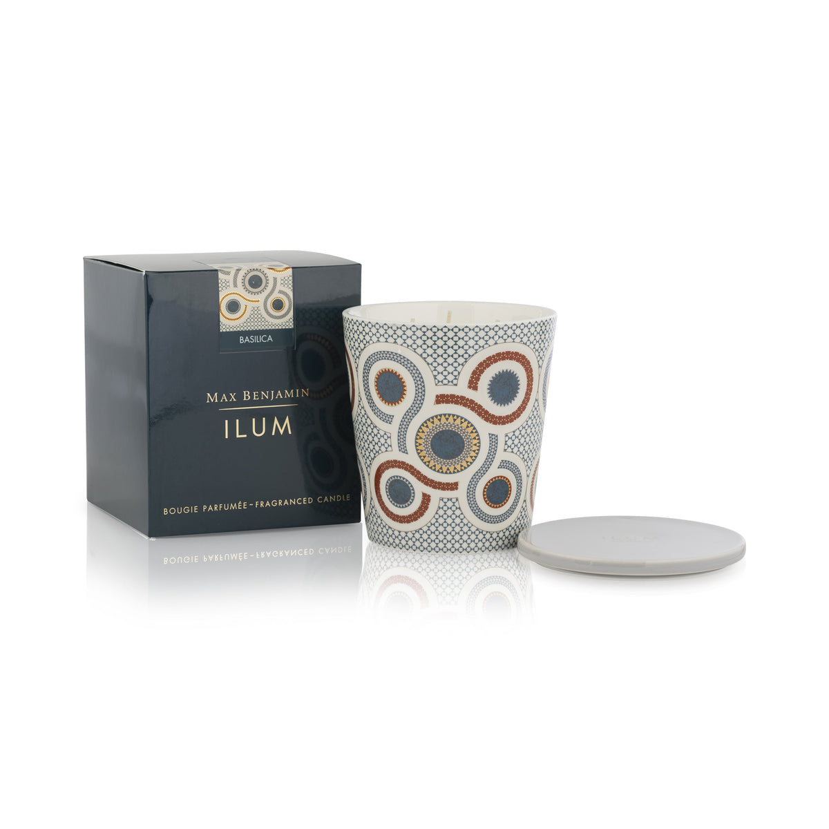 Ilum Basilica 3-Wick Candle | Incense Amber Tobacco | 715g Ireland