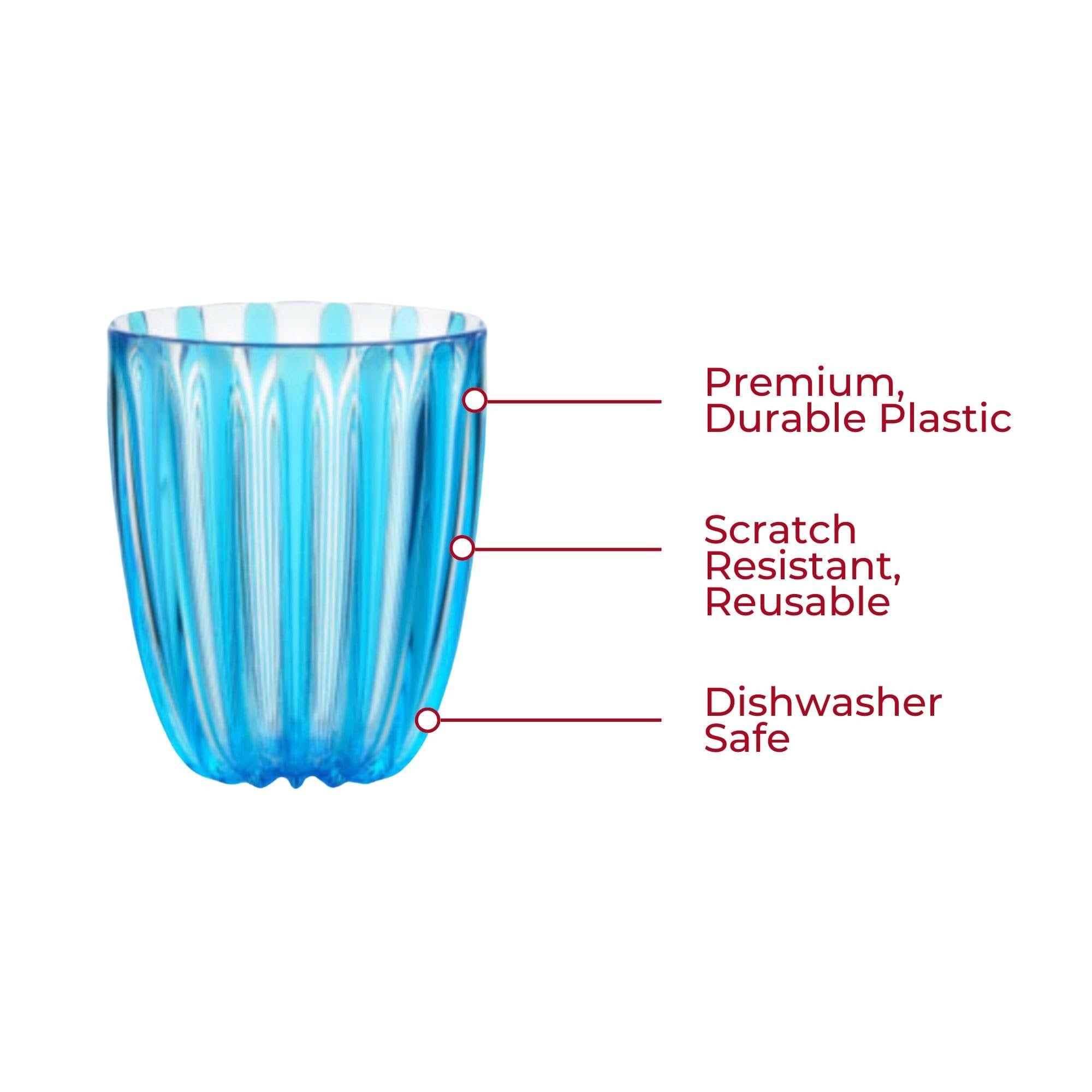 Eco-Friendly Guzzini Dolcevita Low Drinkware Set of 6