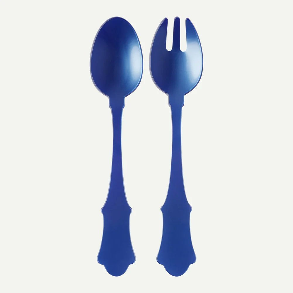 Sabre Paris Honorine acrylic salad servers, spoon and fork set