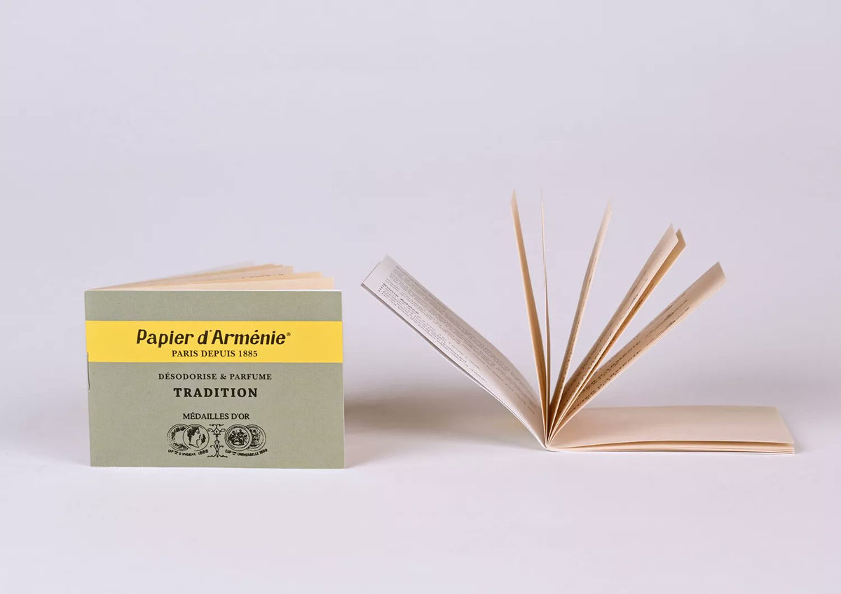 Papier d'Arménie Coffret Vintage | Scented Burning Paper Gift Set | 6 Booklets