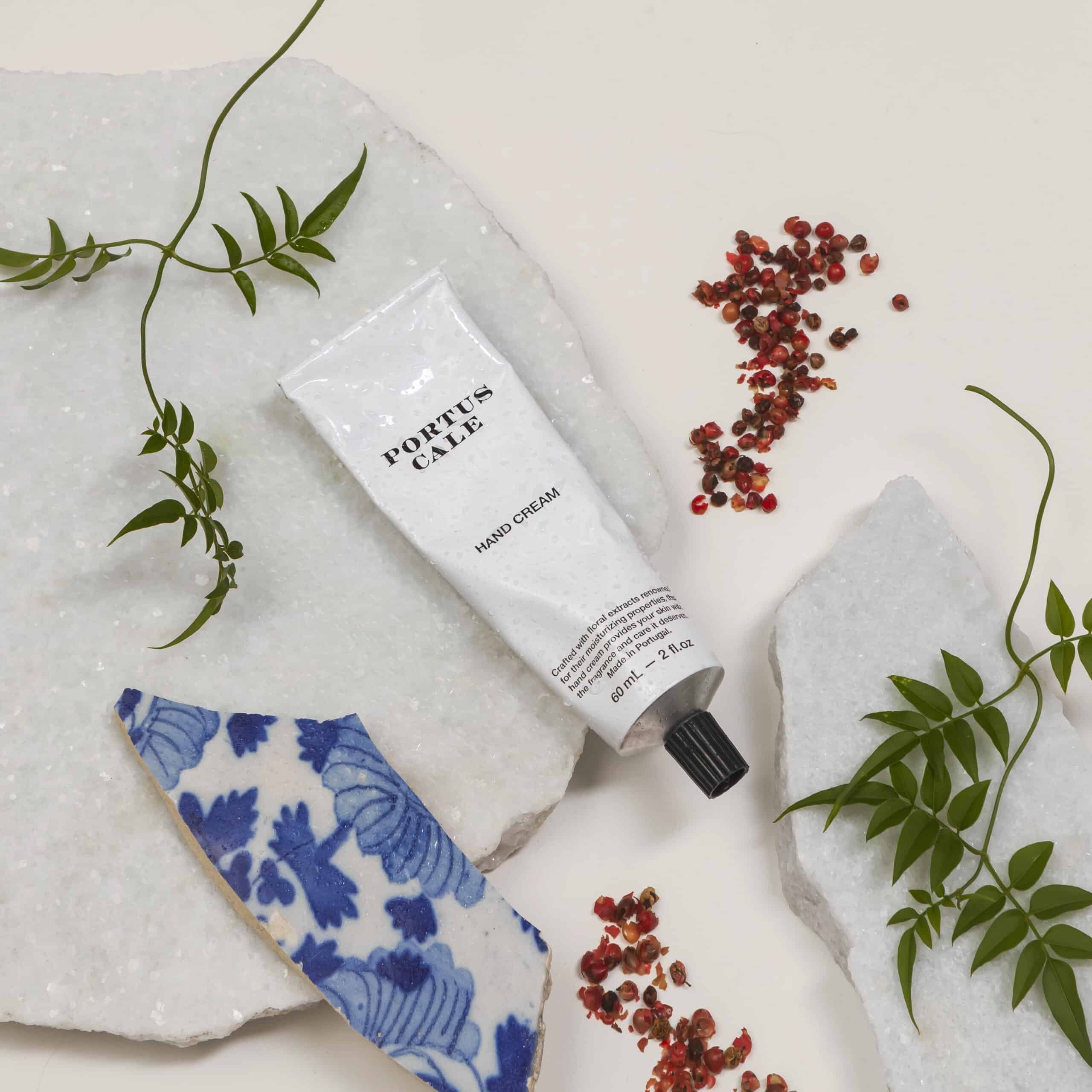 Gold & Blue travel-size moisturizing hand cream — 60 ml