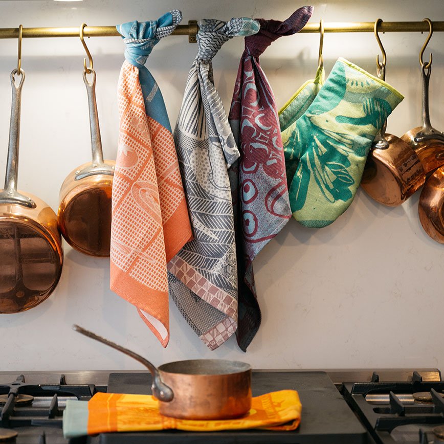 French Jacquard Kitchen Tea Towel | LA TABLE EST UN ART
