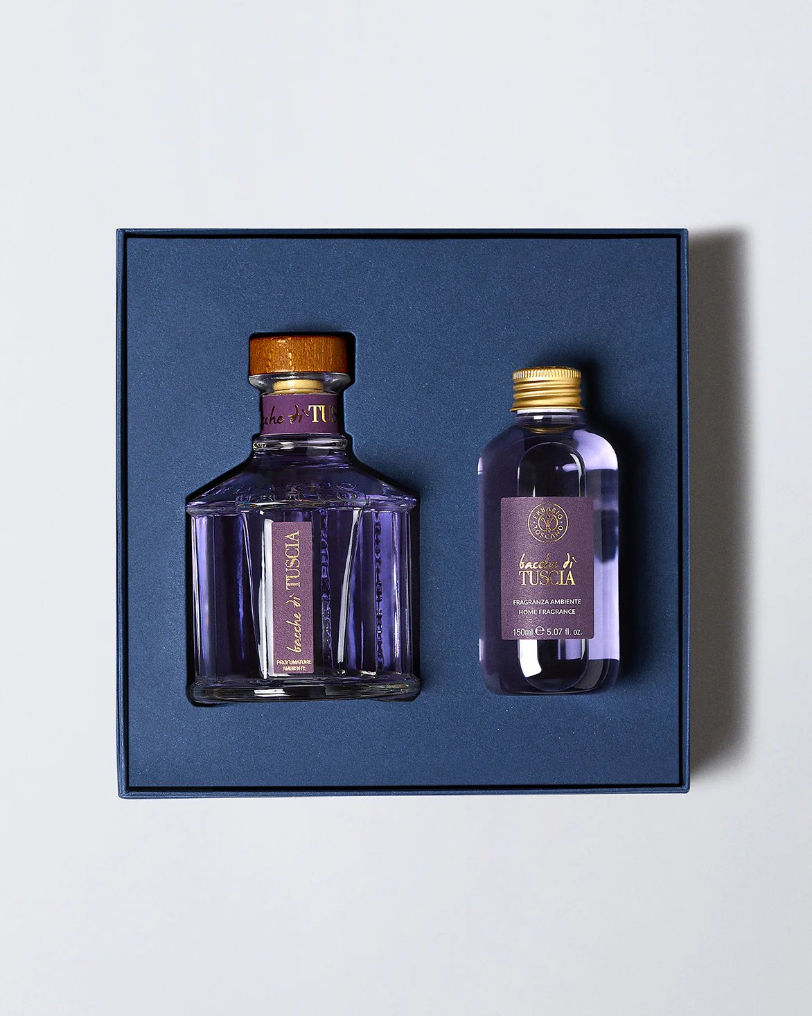 erbario toscano Bacche di Tuscia (Tuscia Berries) Reed Diffuser & Refill Gift Set | Small