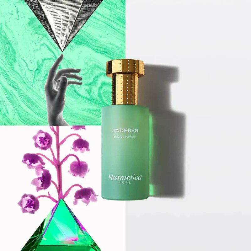 Hermetica Paris Green Floral Fragrance | Alcohol-Free EDP | 50ml