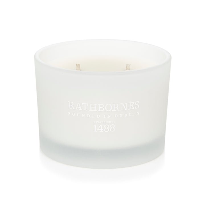 Irish luxury fruity floral candle by Rathbornes 1488