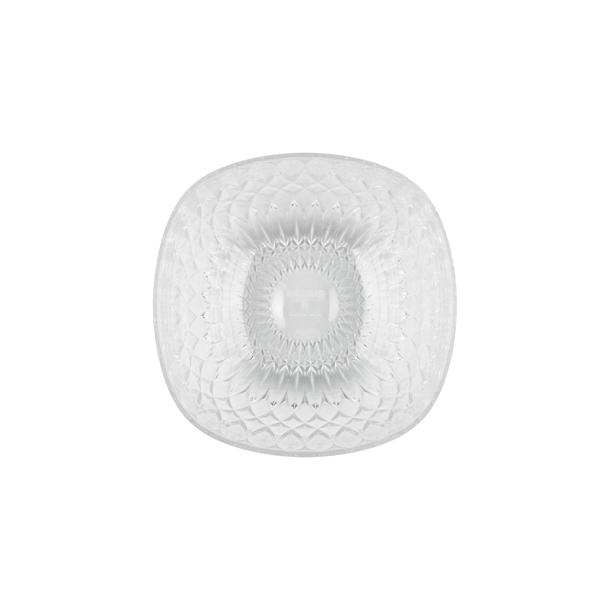 Guzzini Vanity Bowl 21cm Transparent Bio-based Acrylic Crystal AIR