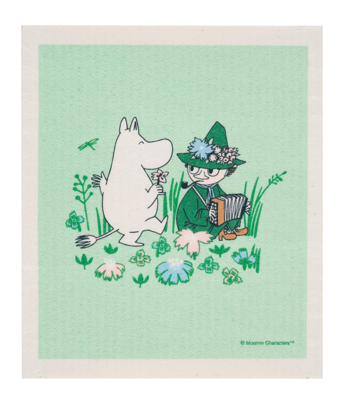 Moomin Design Swedish Dishcloths – Set of 3 Cellulose Sponge Cloths