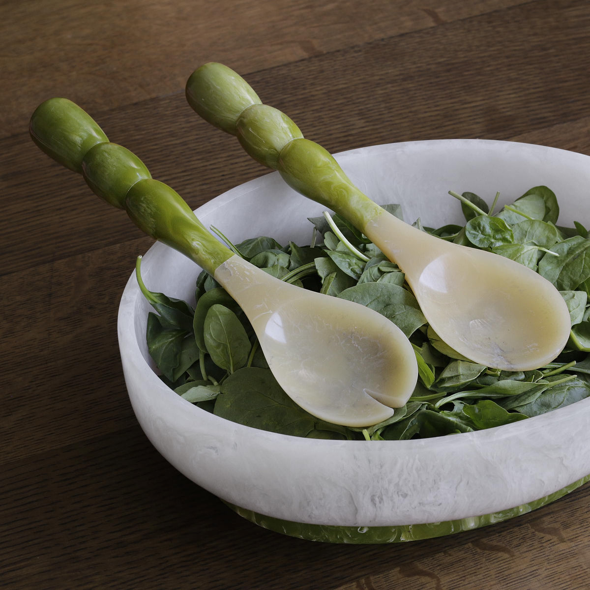 Beatriz Ball RESIN Rio Bubble Salad Servers | 13.25"