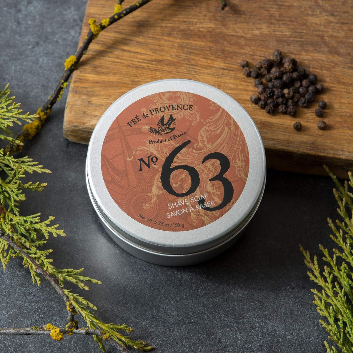 Pre de Provence No. 63 Shave Soap in Tin, 150g