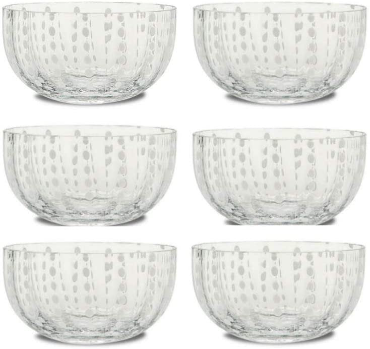 Perle Glass Small Bowls | Set of 4