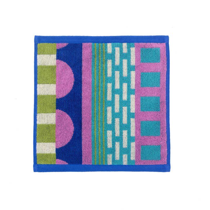Donna Wilson Circus Face Towel, 12" x 12"
