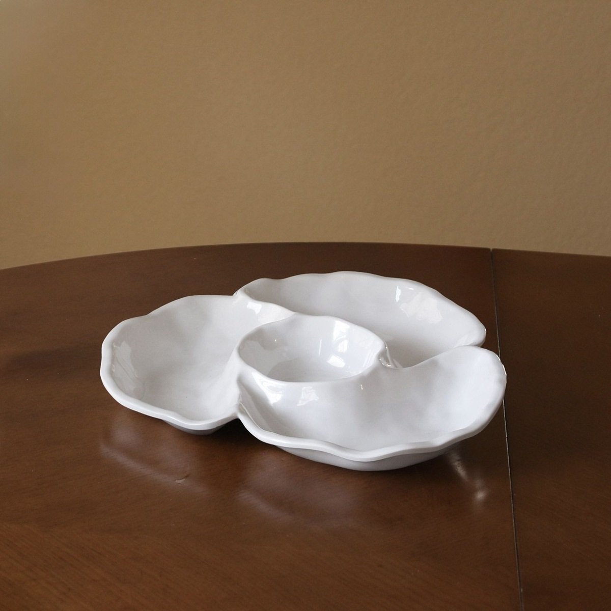 Beatriz Ball Vida Havana Triple Dip Luxury White Melamine 12"L