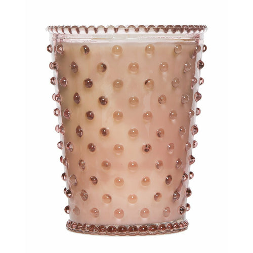 Simpatico #45 Coral Scented Candle Hobnail Glass - Home Decors Gifts online | Fragrance, Drinkware, Kitchenware & more - Fina Tavola