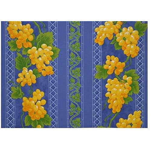 Grapes Blue Coated Reversible Placemats Set of 6 - Home Decors Gifts online | Fragrance, Drinkware, Kitchenware & more - Fina Tavola
