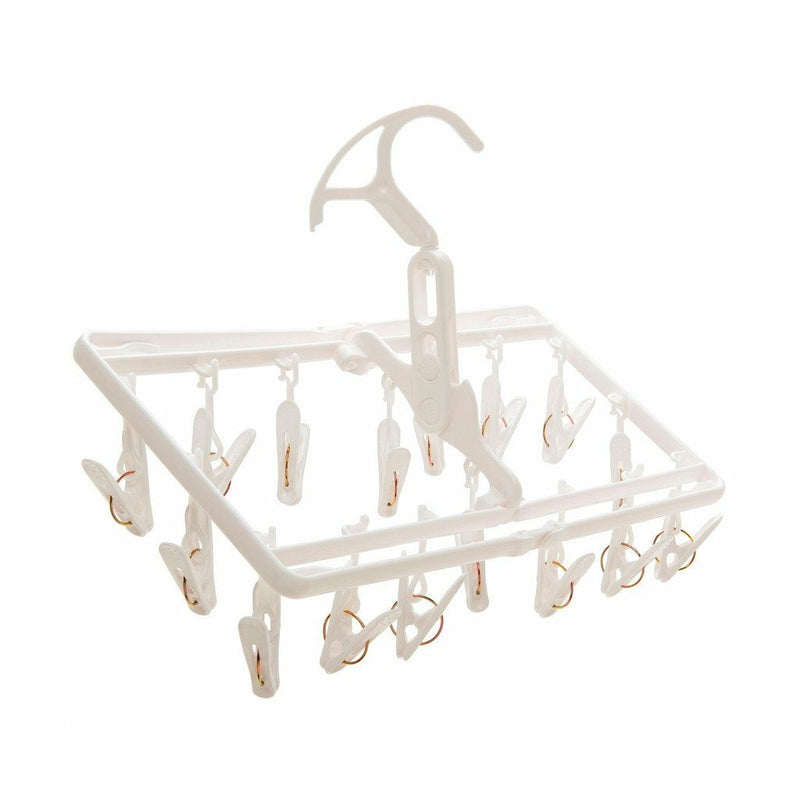 Portable Hanging Drying Rack - Laundry Hanger - Clip and Dry - 16 pieces - by Aisen - Home Decors Gifts online | Fragrance, Drinkware, Kitchenware & more - Fina Tavola