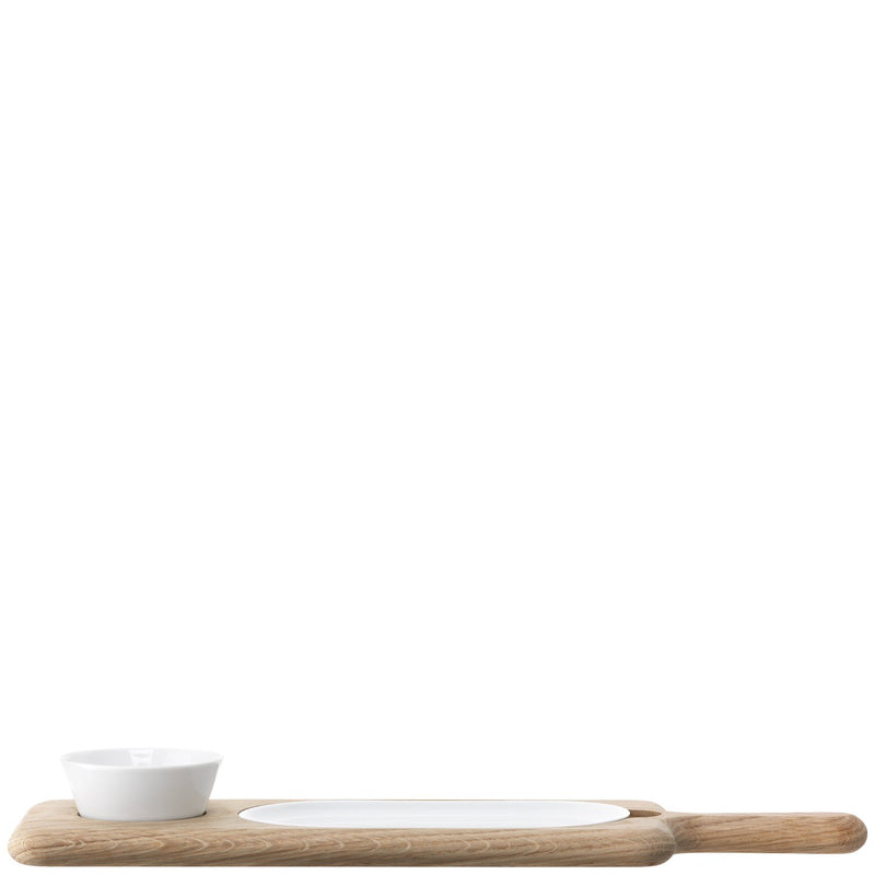 Serving Bowl, Plate & Oak Paddle - Home Decors Gifts online | Fragrance, Drinkware, Kitchenware & more - Fina Tavola
