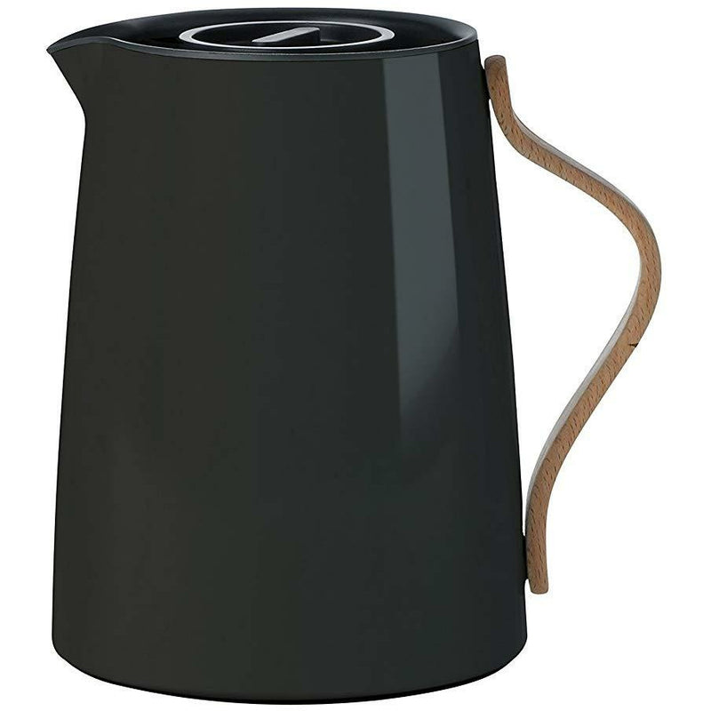Emma Vacuum Tea Jug Black 1lt - Home Decors Gifts online | Fragrance, Drinkware, Kitchenware & more - Fina Tavola