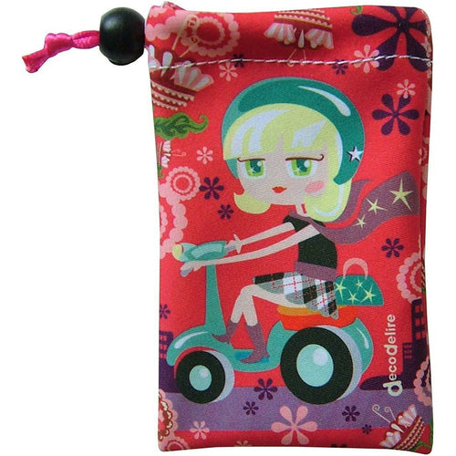 Small Pouche Printed Scooter - Home Decors Gifts online | Fragrance, Drinkware, Kitchenware & more - Fina Tavola