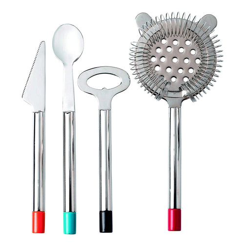 Royal Doulton Cocktail Utensils Pop in for Drinks (Set of 4) - Home Decors Gifts online | Fragrance, Drinkware, Kitchenware & more - Fina Tavola