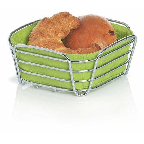 Blomus Green Wire Bread Basket, Small - Home Decors Gifts online | Fragrance, Drinkware, Kitchenware & more - Fina Tavola