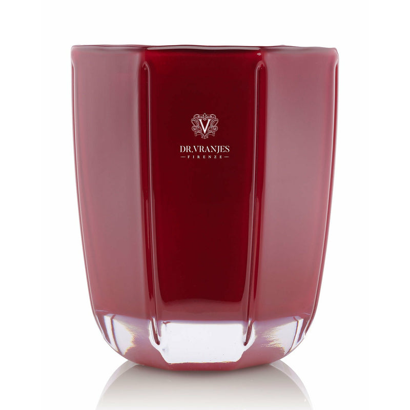 Dr. Vranjes Rosso Nobile Scented Candles in a Tormalina Vase in a Red Box - Home Decors Gifts online | Fragrance, Drinkware, Kitchenware & more - Fina Tavola