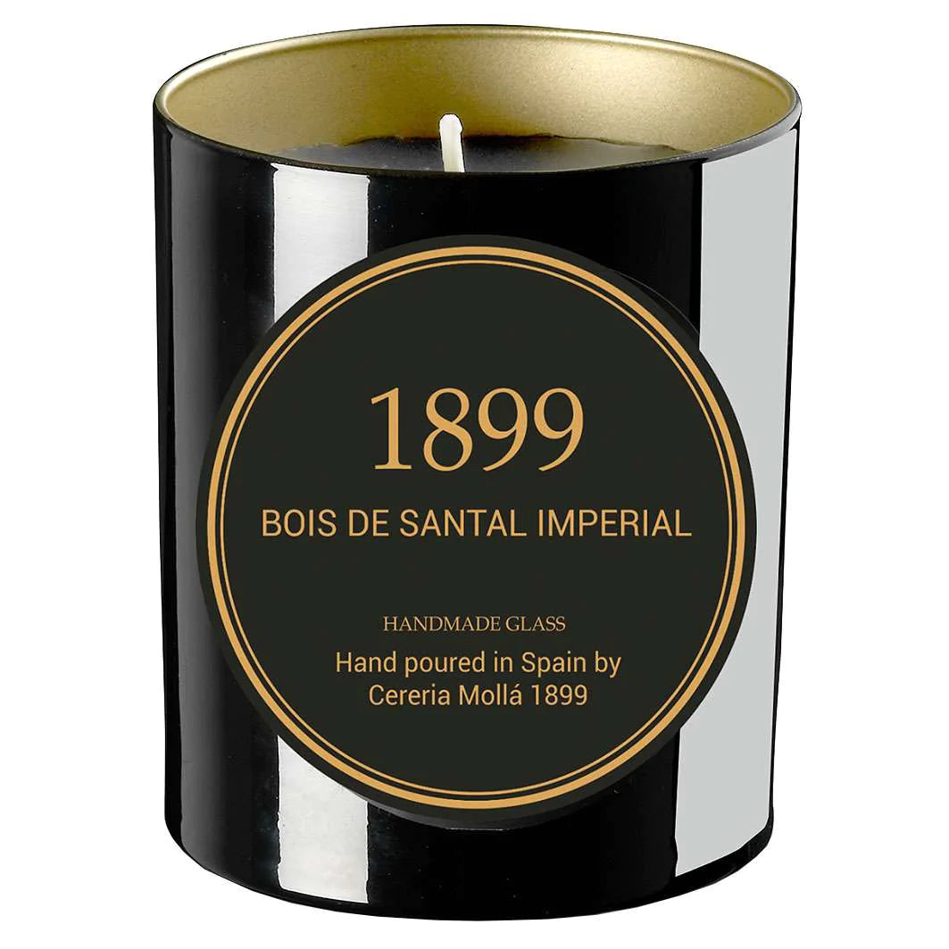 Bois de Santal Imperial Black & Gold Scented Candle | 8oz