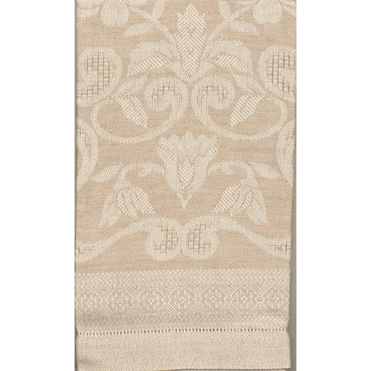 Tessitura Pardi Damasco Natural Small Guest Towel
