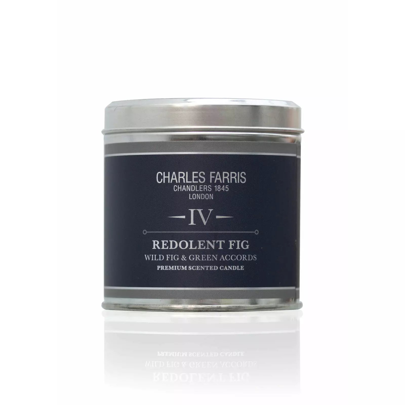 Charles Farris Redolent Fig Scented Tin Candle - Thumbnail 2