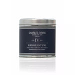 Charles Farris Redolent Fig Scented Tin Candle | Wild Fig and Green Accords